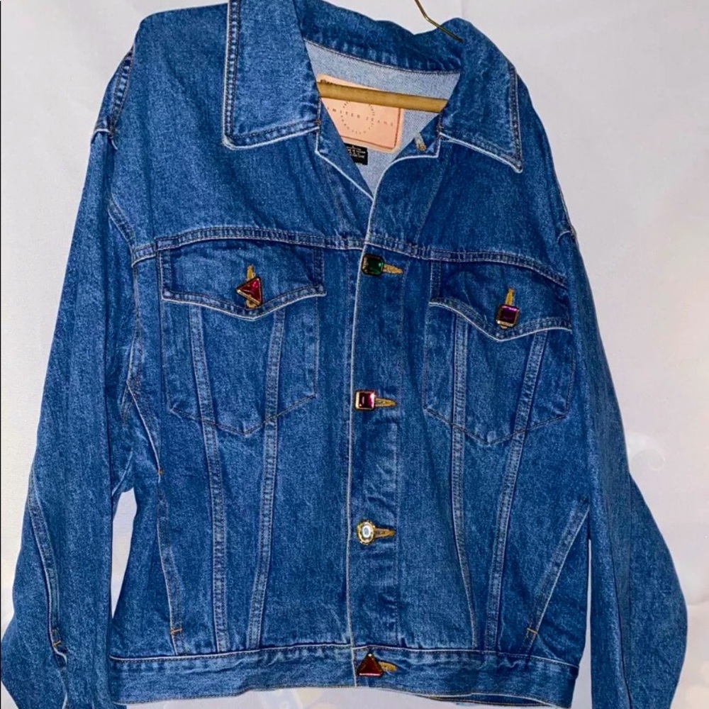 Rare Vintage Limited Jeweled Jean Jacket